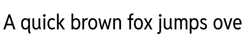 Preview of Reddit Sans Condensed Regular font