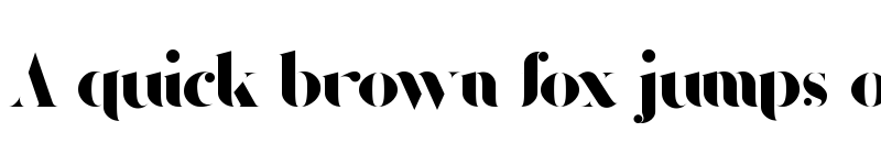 Preview of Redland Black font