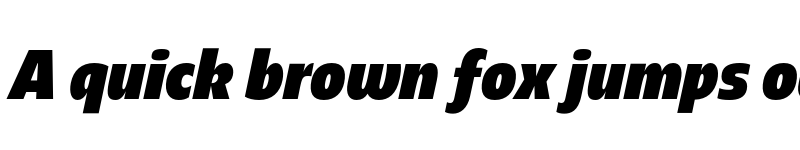 Preview of Redonda Compressed Black Italic font