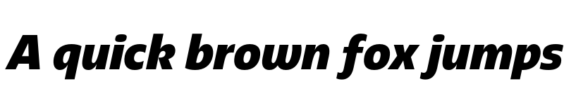 Preview of Redonda Condensed ExtraBold Italic font