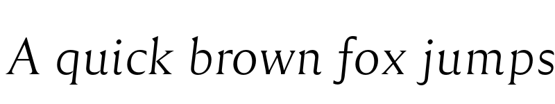 Preview of Reforma 1918 Blanca Italica font