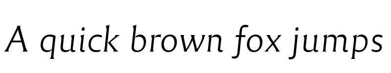Preview of Reforma 1969 Blanca Italica font