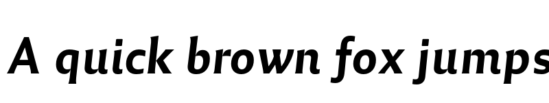 Preview of Reforma 2018 Negra Italica font