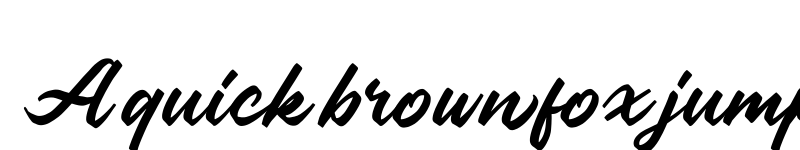 Preview of Regan Script Regular font