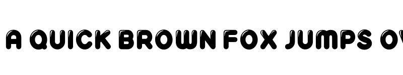 Preview of Reglisse Fill font
