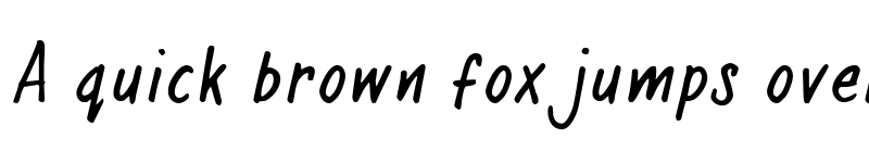 Preview of regularJoe Regular font