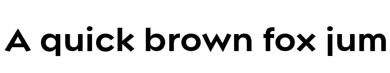 Preview of Regulator Nova Bold font