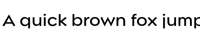 Preview of Regulator Nova Demi Bold font