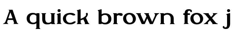 Preview of Reilova Regular font