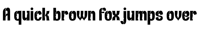 Preview of Rekix Black Regular font