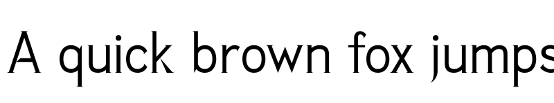 Preview of Rekiya Regular font