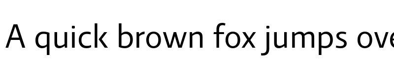 Preview of Relato Sans TRIAL Regular font