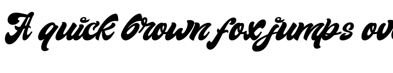 Preview of Relaxa Regular font