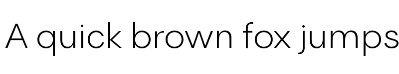 Preview of Relevance Light font