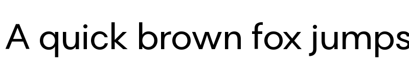 Preview of Relevance Medium font