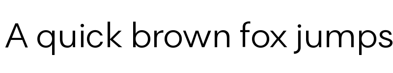 Preview of Relevance Regular font