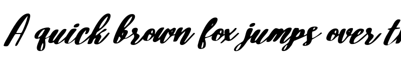 Preview of Relshida Regular font