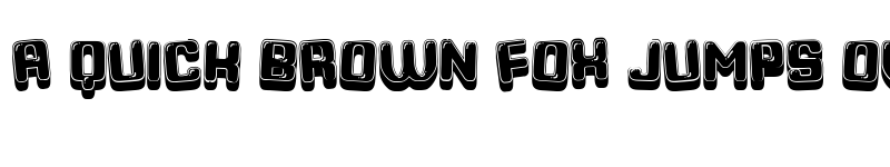 Preview of Remake 3D Regular font