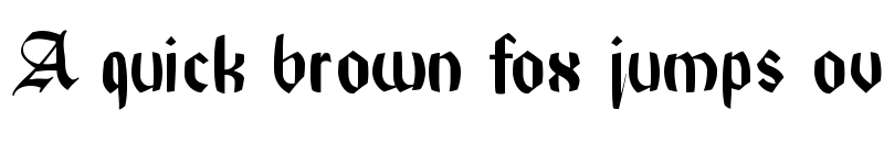 Preview of RememberReinerFS Regular font