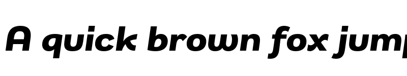 Preview of Remora Sans W3 Bold Italic font
