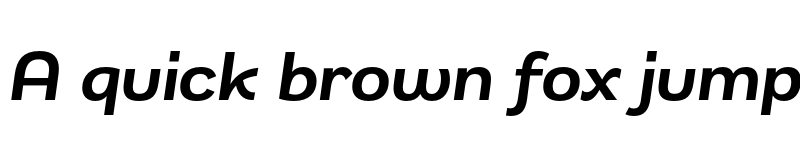 Preview of Remora Sans W3 Demi Italic font