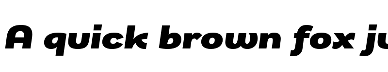 Preview of Remora Sans W4 Black Italic font