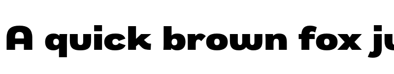 Preview of Remora Sans W4 Black font