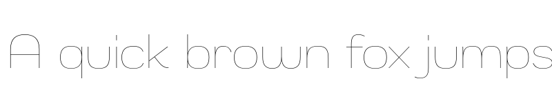 Preview of Remora Sans W4 Thin font