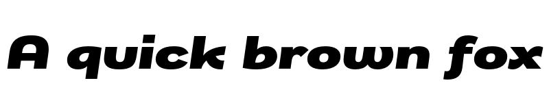 Preview of Remora Sans W5 Black Italic font