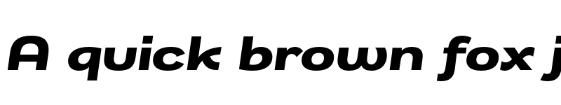 Preview of Remora Sans W5 Bold Italic font