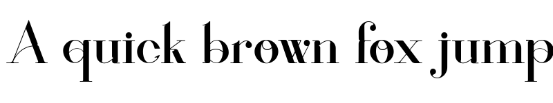 Preview of Renaisans Regular font