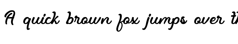 Preview of Renate Regular font