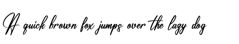 Preview of Renatta Signature Regular font