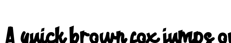 Preview of Rendangan Regular font