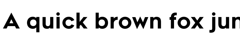 Preview of Renogare Regular font