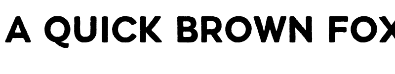 Preview of renos-rough-black rough-black font