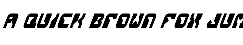 Preview of Replicant Condensed Italic Condensed Italic font