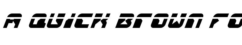 Preview of Replicant Laser Italic Laser Italic font