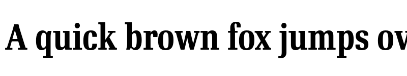 Preview of RePublic Condensed SemiBold font