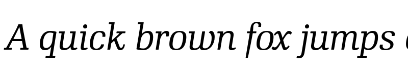 Preview of RePublic Italic font