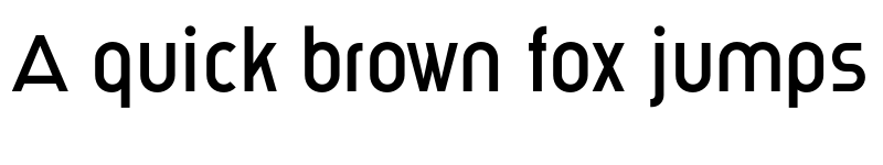 Preview of Reross Rectangular font