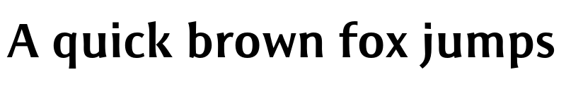 Preview of Resavska BG Sans Bold font