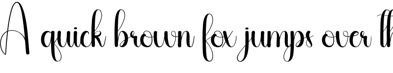 Preview of Residence Regular font