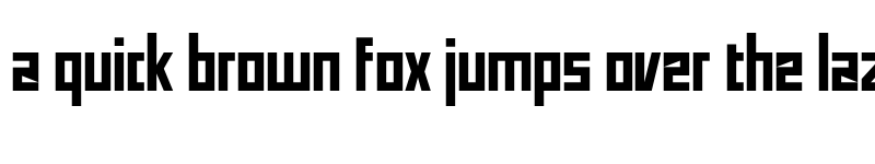 Preview of resistance Regular font