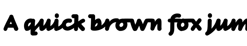 Preview of Responder P Bold font