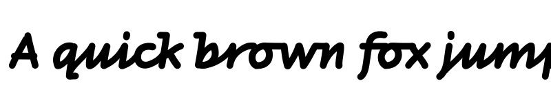 Preview of Responder P Medium Italic font