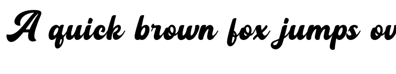 Preview of Restand Regular font