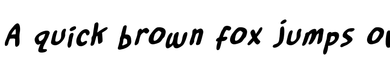 Preview of Restless Soul BB Bold Italic font