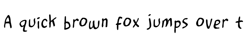 Preview of Restless Soul BB Regular font