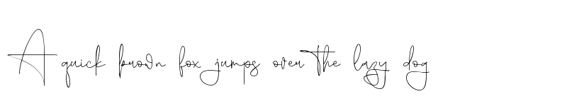 Preview of Restonasi Regular font